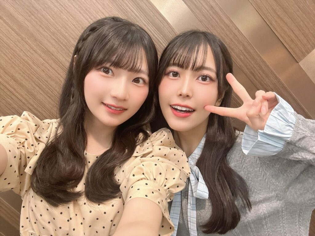 Tateishi Rin and Aoki Hina at the MyGO movie greetings in Taipei
