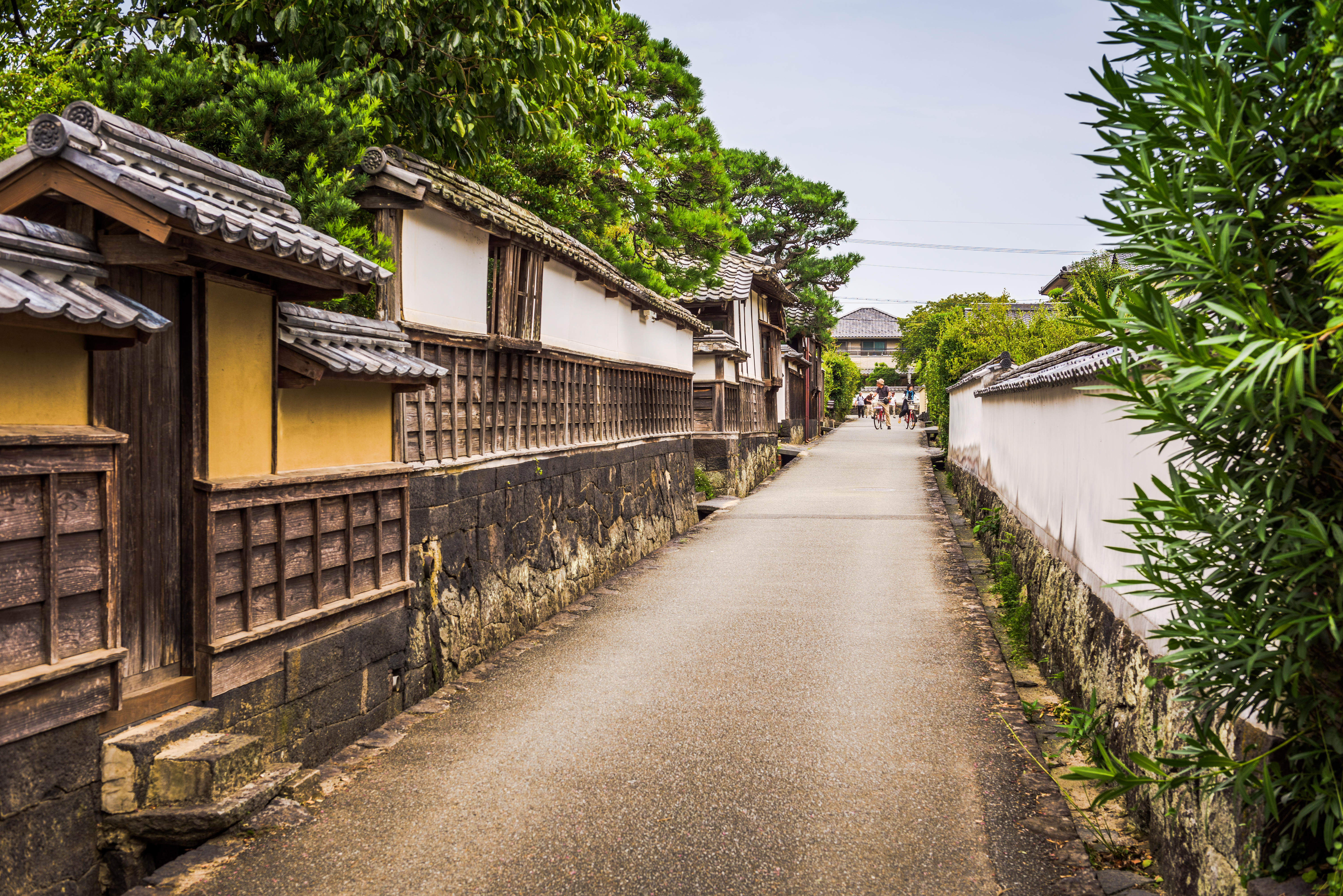 A street in Hagi — one of the most beautiful places in Japan