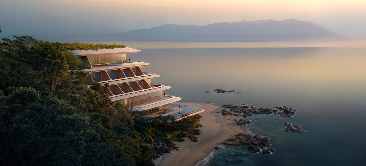 Zaha Hadid Architects unveils vision for Okinawa hotel with innovative harmony and craftsmanship