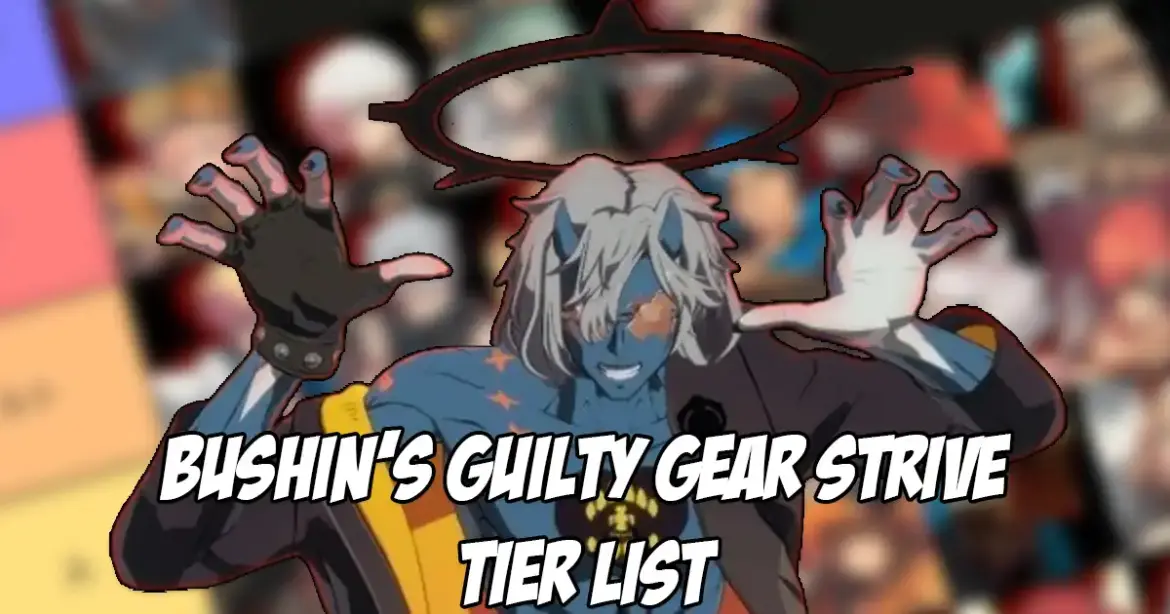 One of the top Japanese players releases new tier list for Guilty Gear Strive