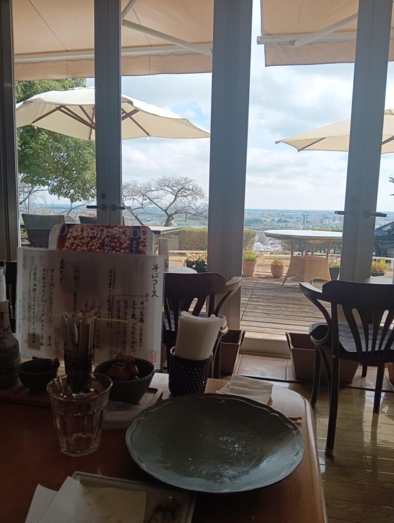 Beautiful restaurant next to Orihime Shrine in Ashikaga