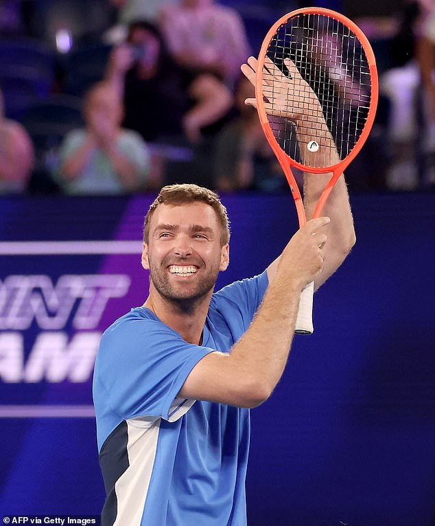 Sydney tennis coach Jordan Smith lived out a real-life David-versus-Goliath dream to win the $1 million 'One Point Slam'
