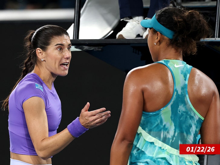 naomi osaka Sorana Cirstea sub getty swipe