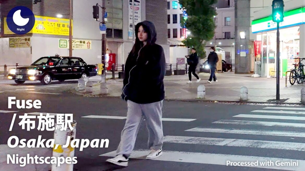 ⁴ᴷ Osaka: Fuse Station (大阪府: 布施駅) - Japan Walking Tour (December, 2025)