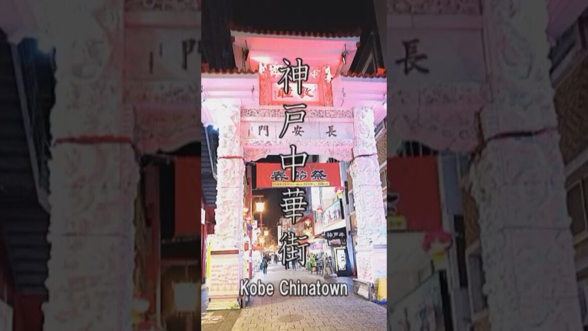 【神戸中華街】クリスマスイルミネーション #travel #観光