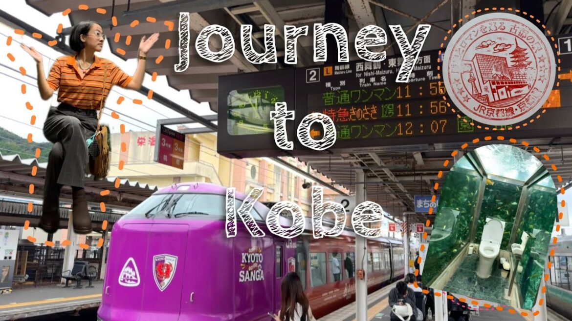 The Long Journey from Nishi-Maizuru to Kobe, Japan | ‘stranded’ in random station, & aquarium toilet The Long Journey from Nishi-Maizuru to Kobe, Japan | 'stranded' in random station, & aquarium toilet