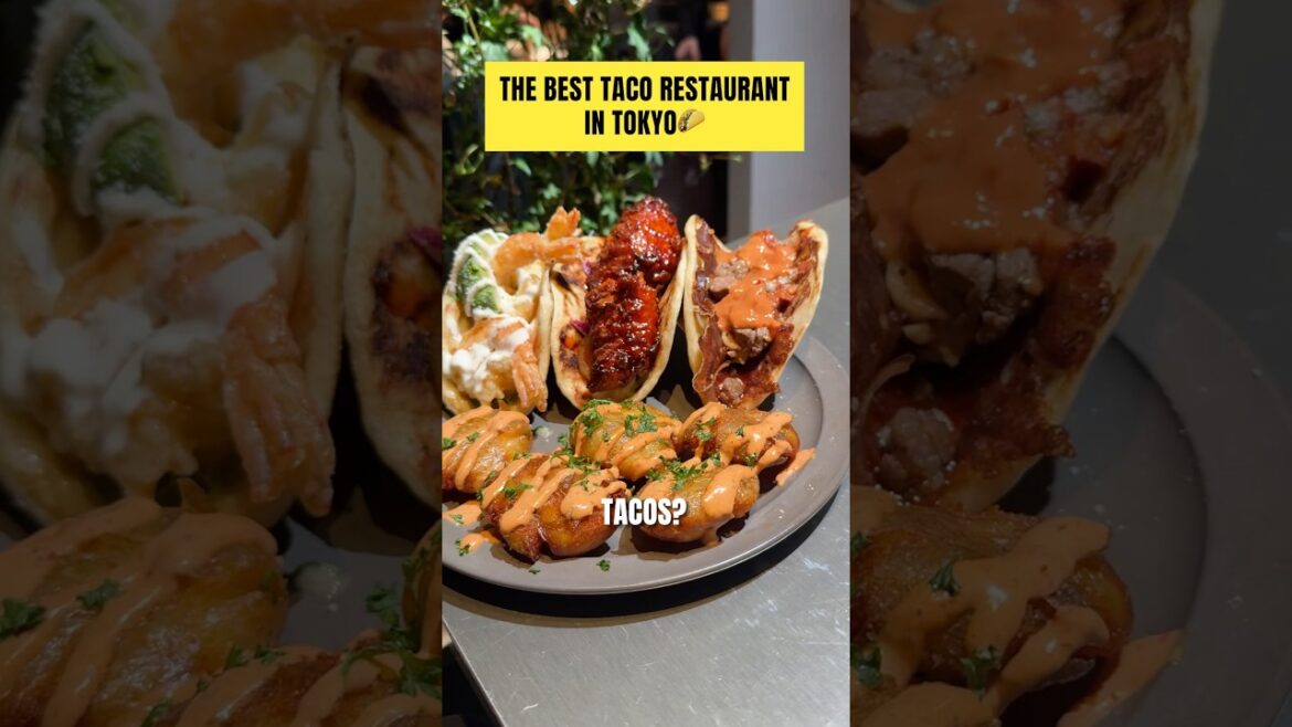 The best taco restaurant in Tokyo🌮 #japantravel #japantrip #tokyotacos