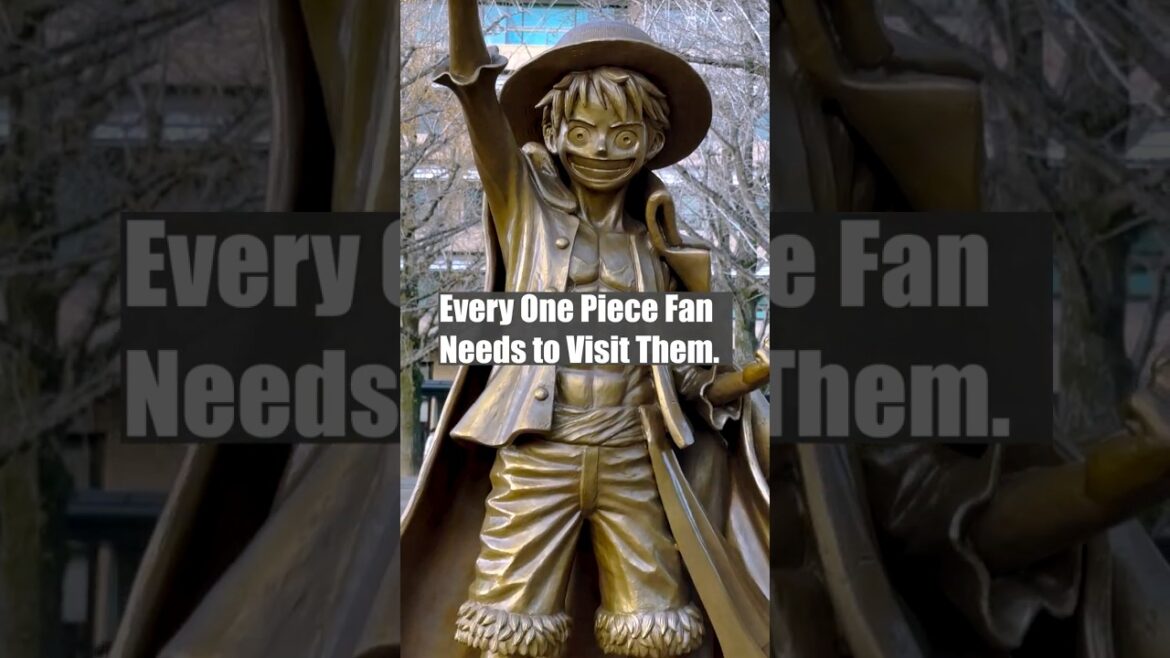 Meet One Piece Statue in Japan! 🏴‍☠️🇯🇵 (Kumamoto) The Ultimate Anime Pilgrimage #onepiece