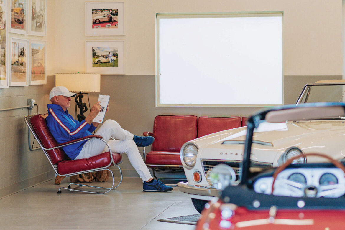 Steve Tetreault’s Rosemary District Garage Is Filled With Japanese Sports Cars and Midcentury Chic Steve Tetreault’s Rosemary District Garage Is Filled With Japanese Sports Cars and Midcentury Chic