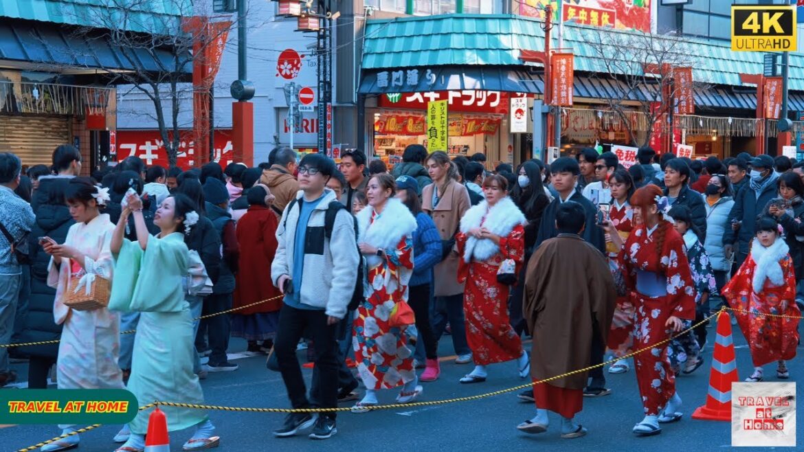 4K HDR Japan travel 2026 | New Year’s Day Walk in Asakusa Tokyo | Relaxing Natural City ambience 4K HDR Japan travel 2026 | New Year’s Day Walk in Asakusa Tokyo | Relaxing Natural City ambience