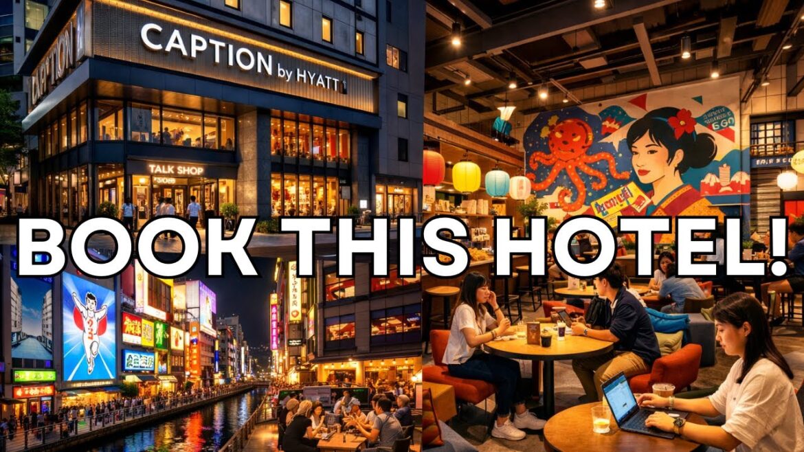 STAY HERE in Osaka! | Caption by Hyatt Namba Review | Best Location!