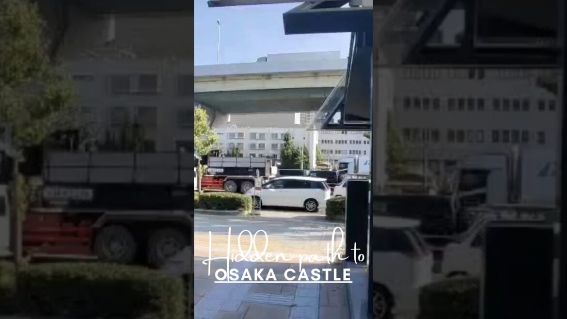 Japan Street Walk: Walk from Tanimachi 4-Chome to Osaka Castle🏯✨| Osaka’s Most Peaceful Walk ✨