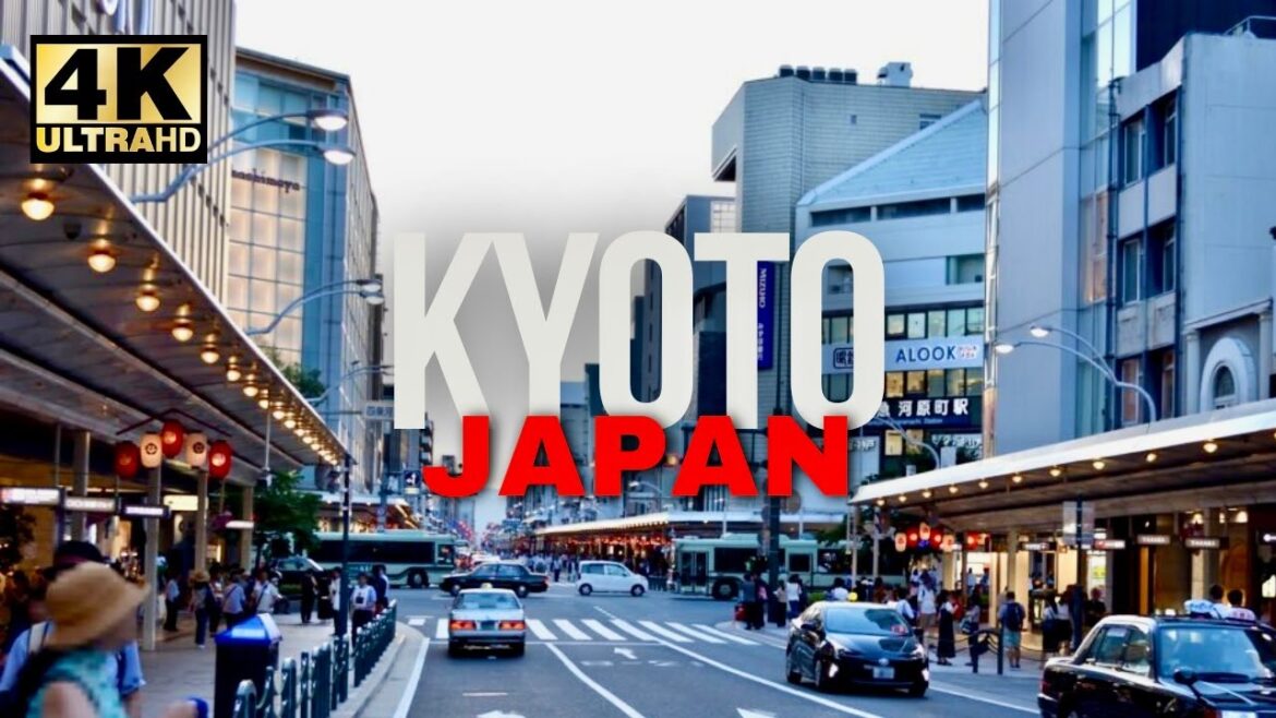 Walking Tour of Downtown Kyoto Japan 🇯🇵 [4K]