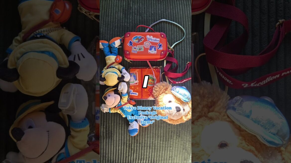 Tokyo Disney Vacation Package Exclusive Items! 🇯🇵