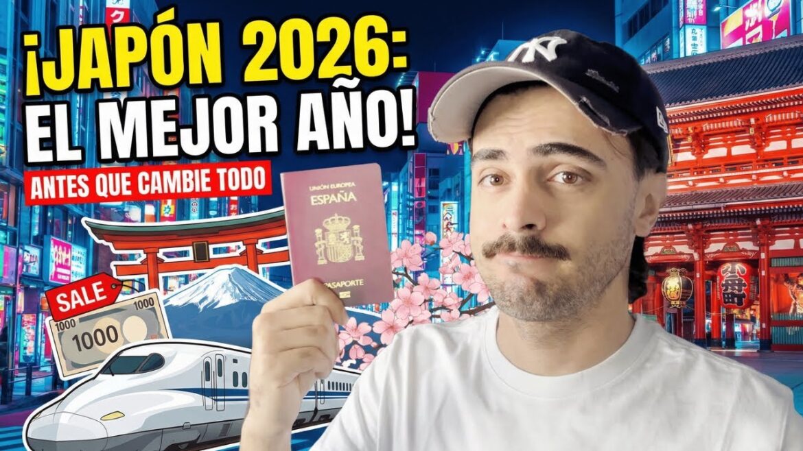 POR QUÉ 2026 ES EL MEJOR AÑO PARA VIAJAR A JAPÓN 🇯🇵 | ¡Nunca estuvo tan barato! 💸