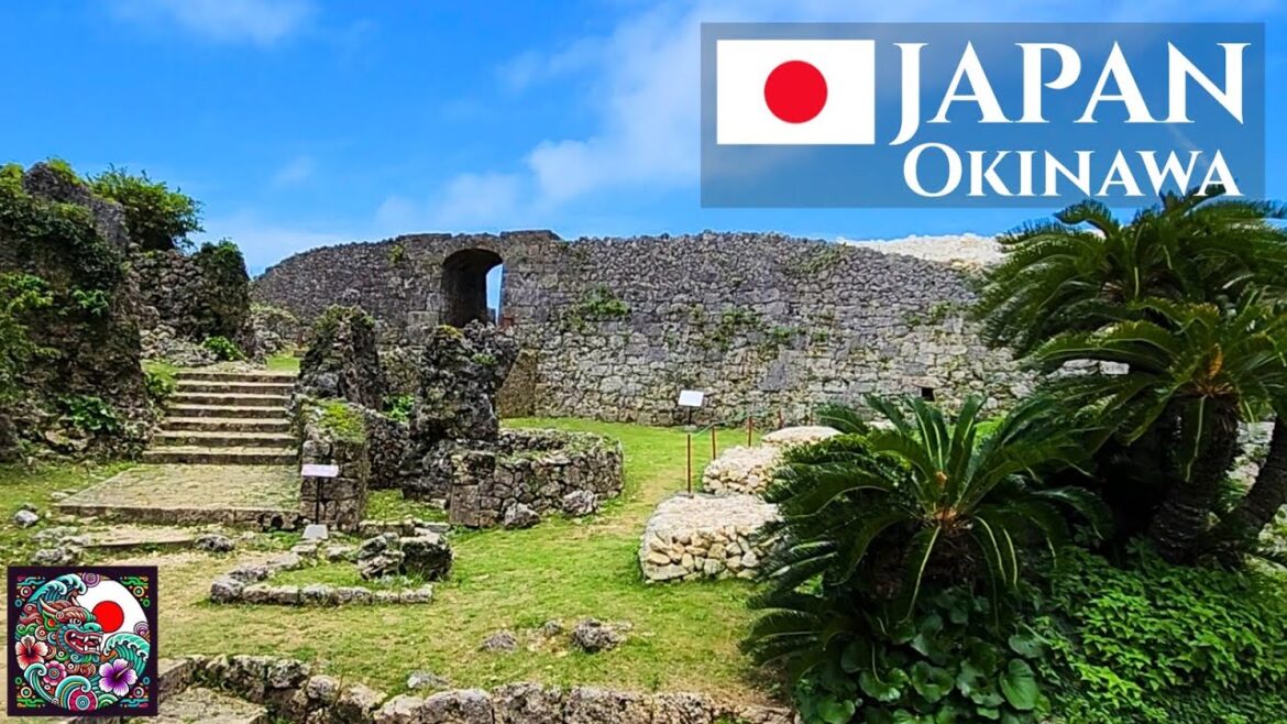 Exploring ancient castle ruins in Okinawa, Japan - UNESCO World Heritage Walking Tour