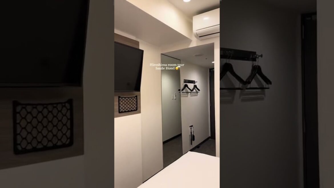 Smile Hotel Hiroshima tour #hiroshima #japan #hotel