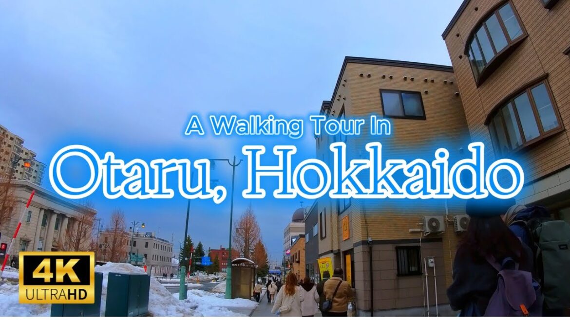 Winter in Otaru | 4K Walking Tour 2025 | Otaru Canal, Sakaimachi Street