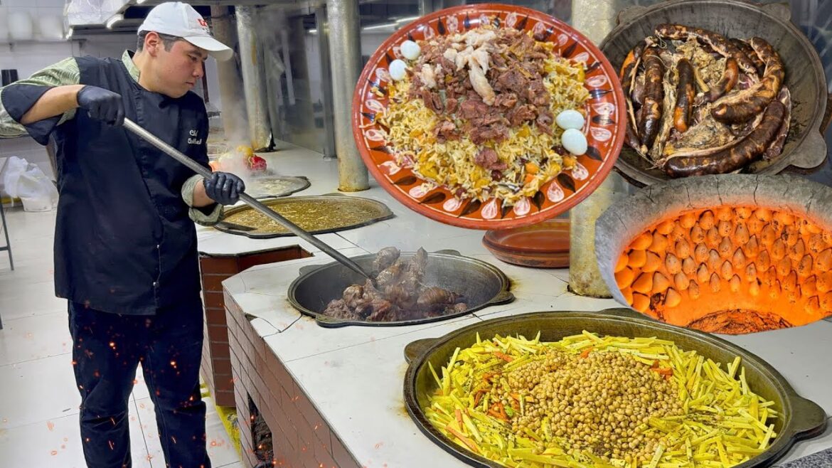 Skilled CHEF 25 DIFFERENT MEALS all day! UZBEK National Kitchen "KULCHATOY, DUM