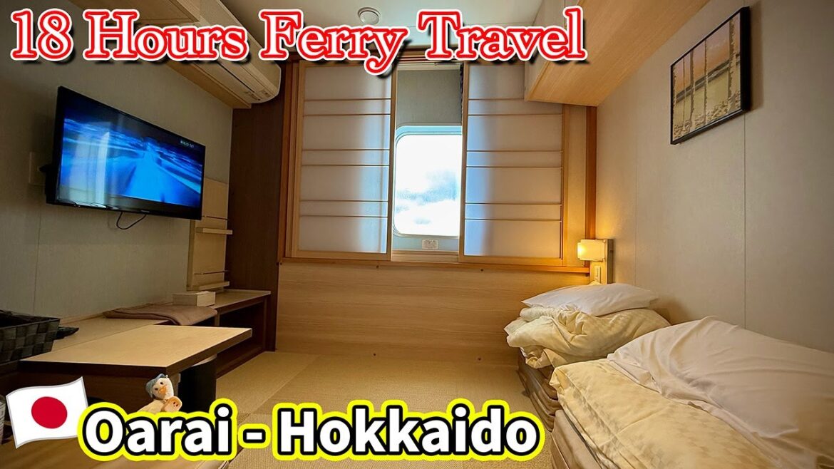 18-Hour Ferry to Hokkaido in a Private Japanese-Style Room 🛳️ Sunflower “Sapporo"