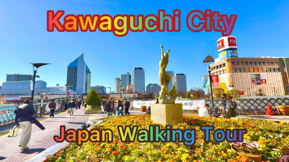 Saitama prefecture , Japan tour. Walking tour around Kawaguchi city. Saitama prefecture , Japan tour. Walking tour around Kawaguchi city.
