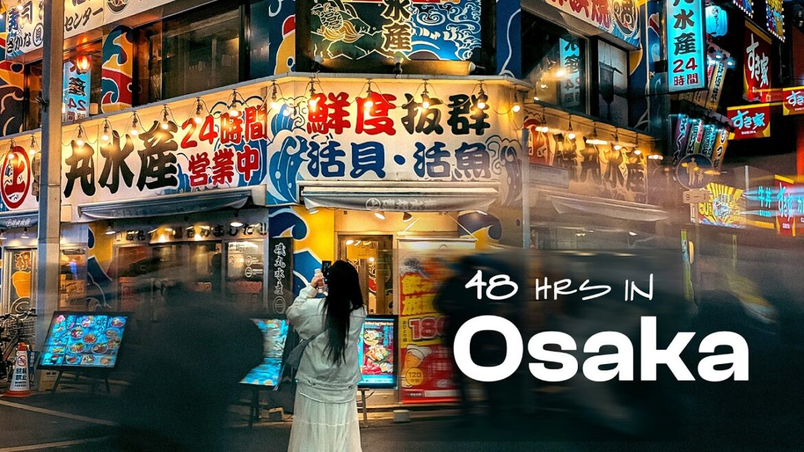 48 Hrs in Osaka - Photo Vlog!