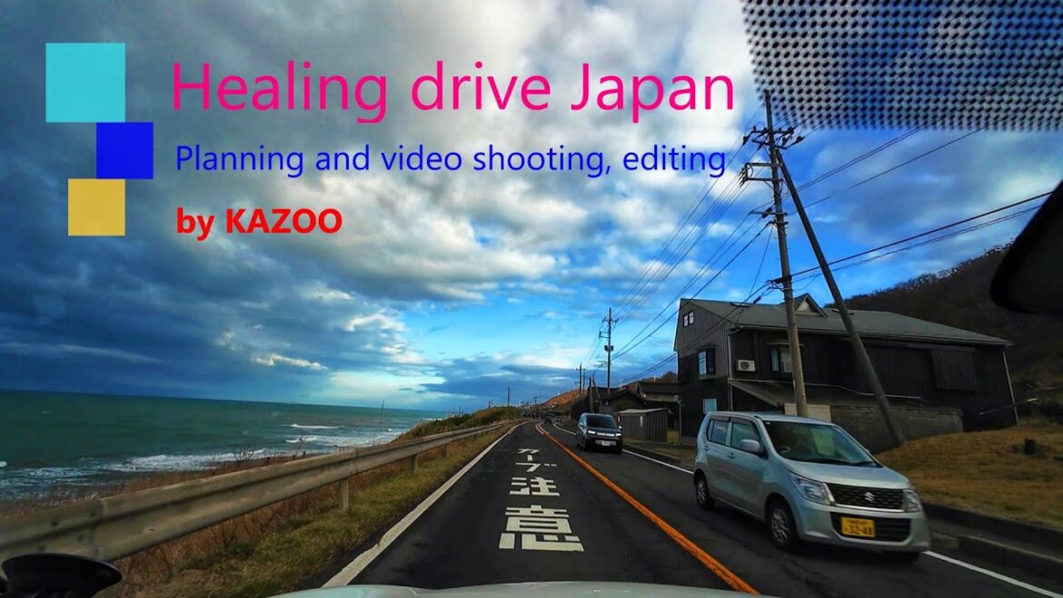 Tohoku Winter Road Trip #4 | Peaceful Coastal Drive in Akita, Japan (ASMR) ⛄️４