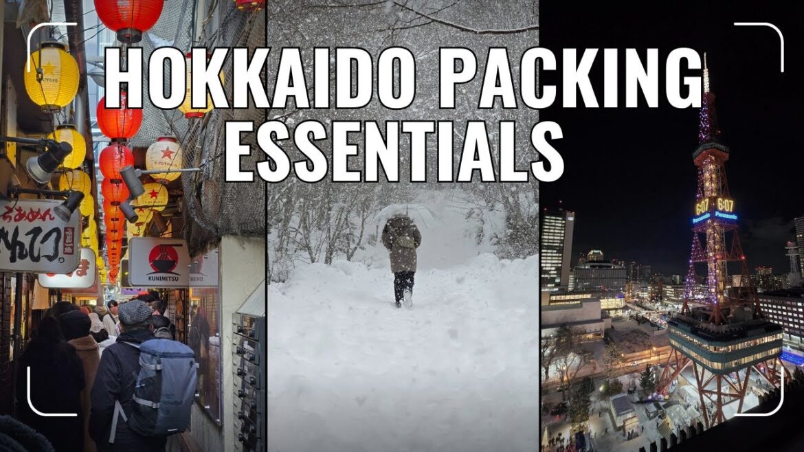 Packing for Hokkaido