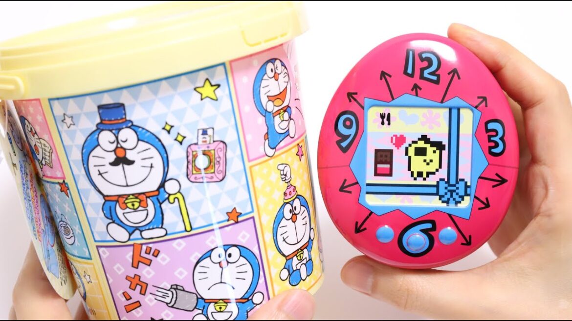 🍫Doraemon Chocolate Bucket and Tamagotchi Chocolate Tin