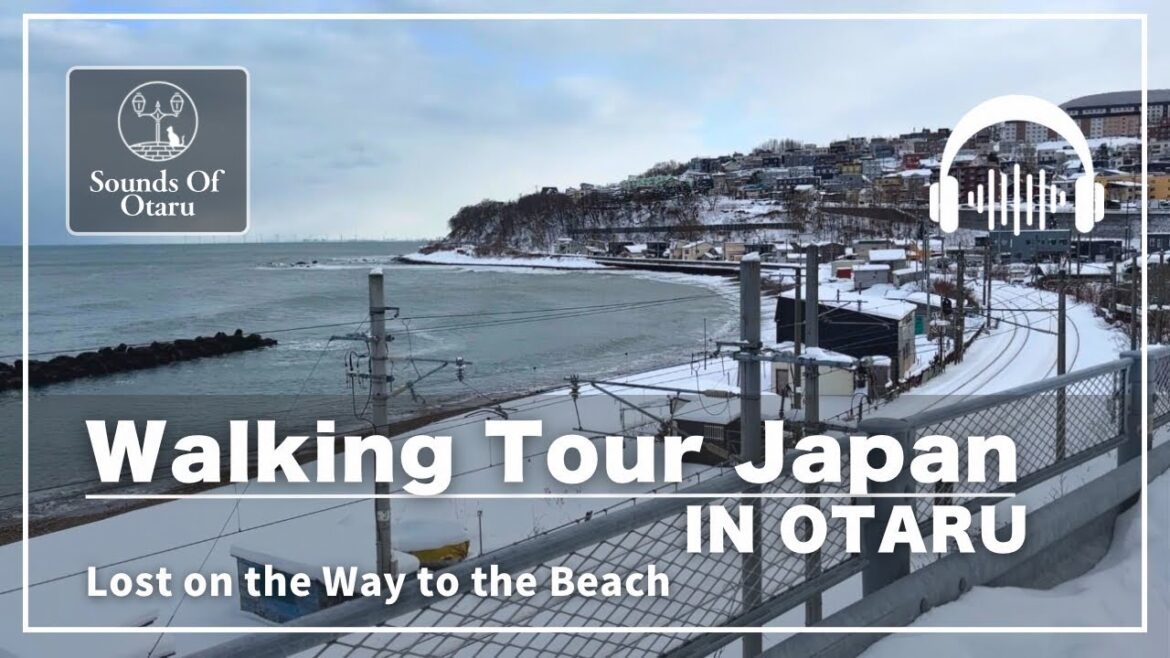 WALKING TOUR JAPAN IN OTARU | Lost on the Way to the Beach