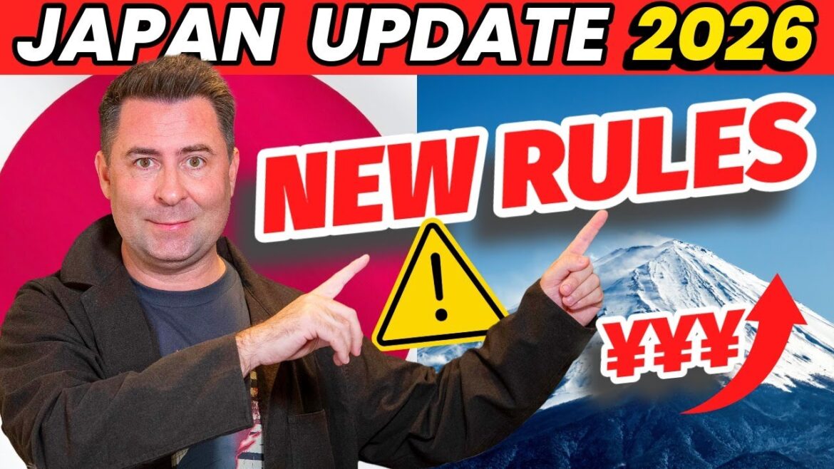 Japan has Changed: 5 NEW Rules You Must Know for 2026