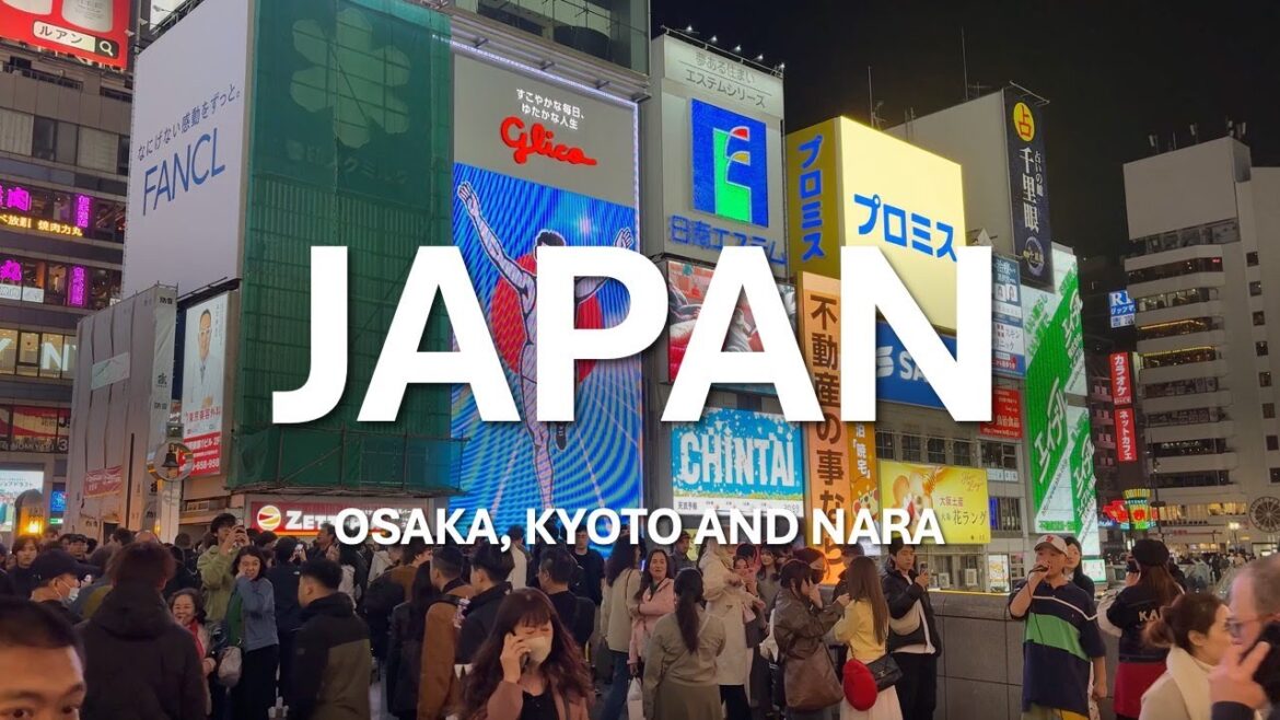 Best to Visit! Osaka, Kyoto, and Nara during Cherry Blossom Season, Japan Travel Guide [4K]