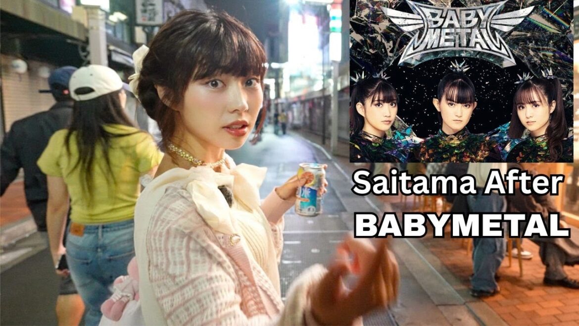 Japan’s Saitama Nightlife After @BABYMETAL  Concert 🔴 LIVE