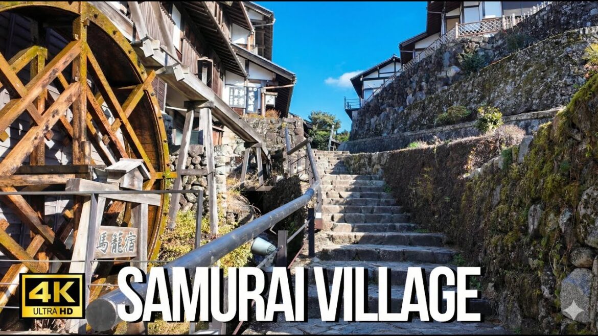 MAGOME JAPAN 4K ASMR Walking Tour – Soothing Waterwheels & Ancient Stone Slope 【4K HDR】 MAGOME JAPAN 4K ASMR Walking Tour - Soothing Waterwheels & Ancient Stone Slope 【4K HDR】