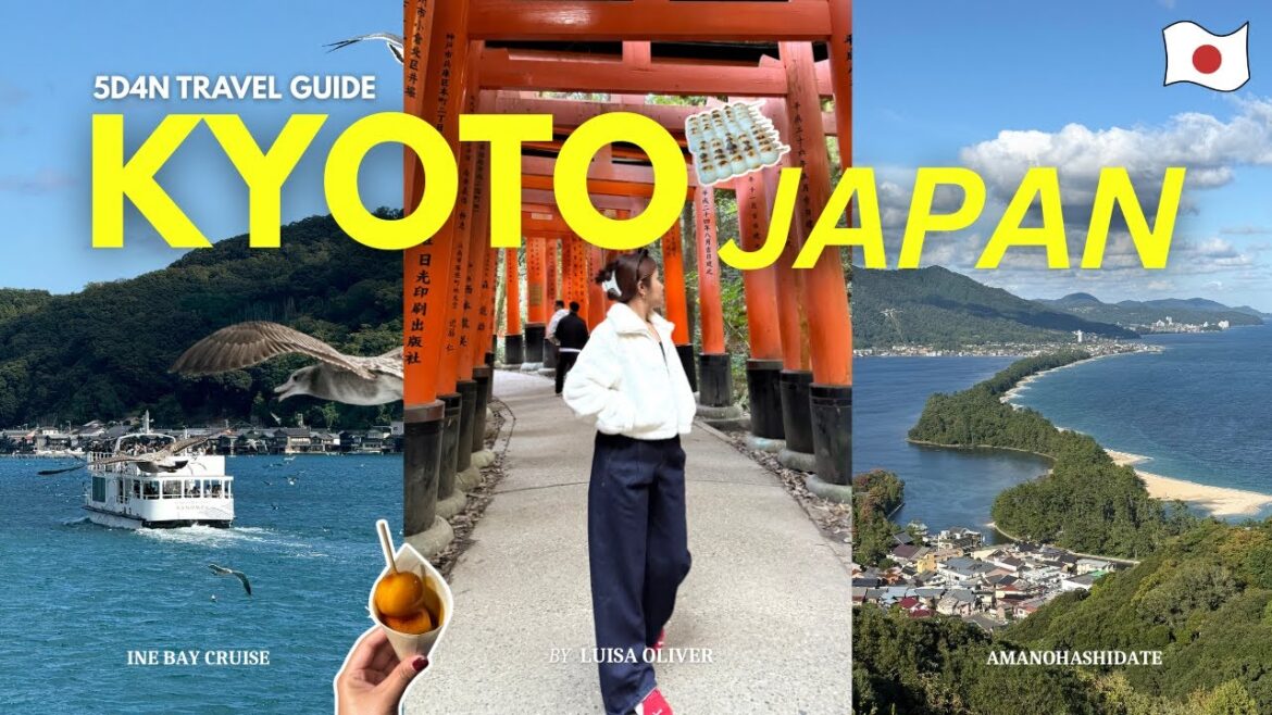 Kyoto Travel Guide 2025 🇯🇵 | 5D4N Part 2, Fushimi Inari, Arashiyama, Ine & Amanohashidate Day Tour!