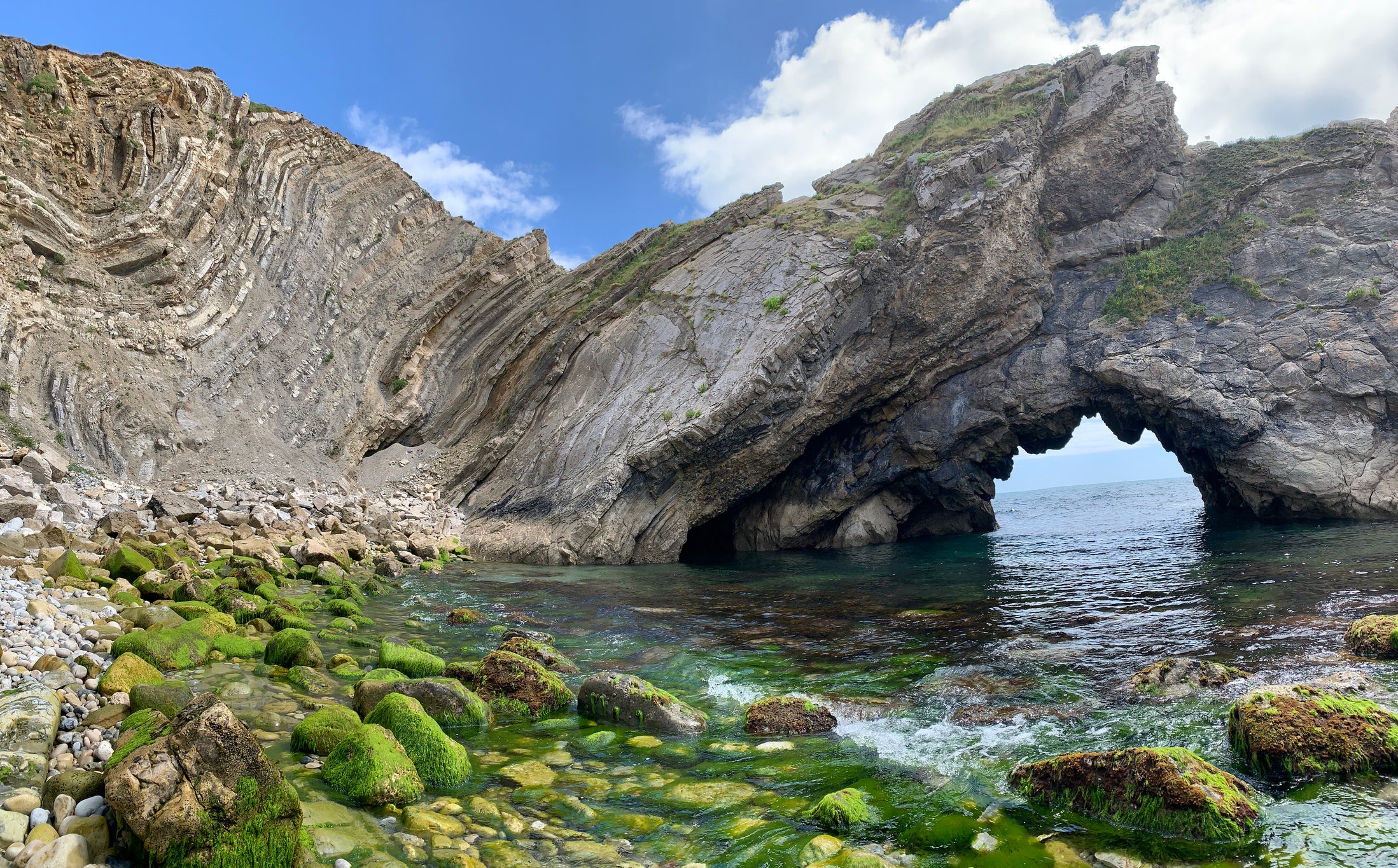 The Jurassic Coast is ideal for learning about the prehistoric era