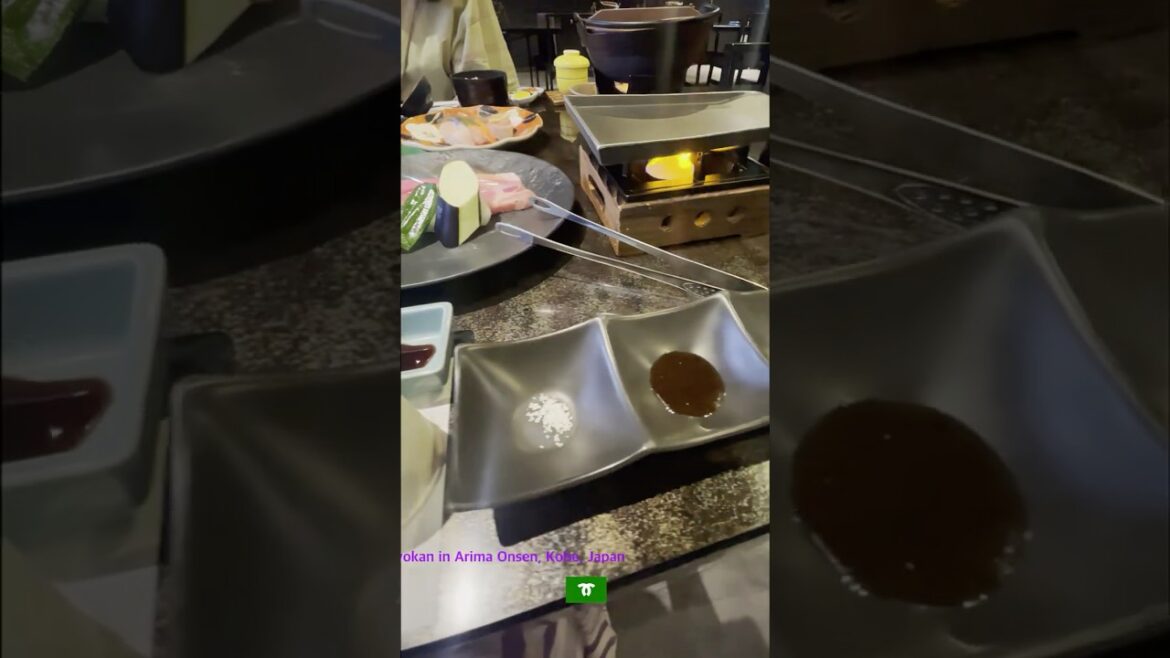 Kaiseki cuisine at a Ryokan in Arima Onsen, Kobe, Japan #travel #worldattractions #beautifulcity