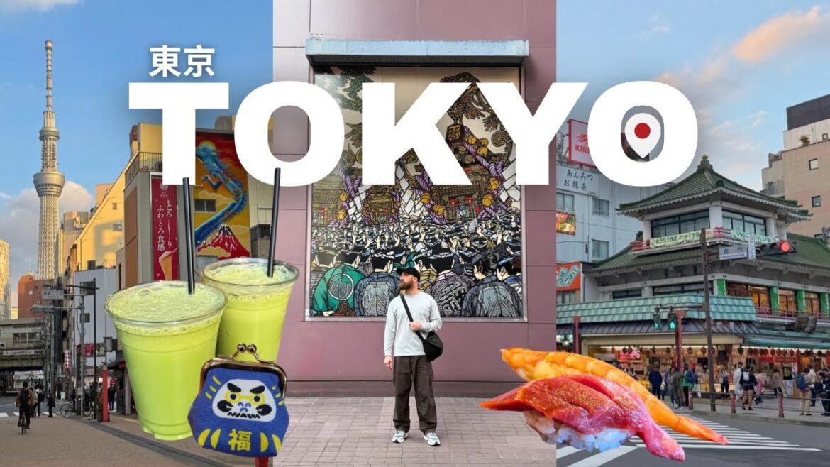 Exploring Asakusa! 🇯🇵 $7 Omakase (Tokyo, Japan Travel Vlog)