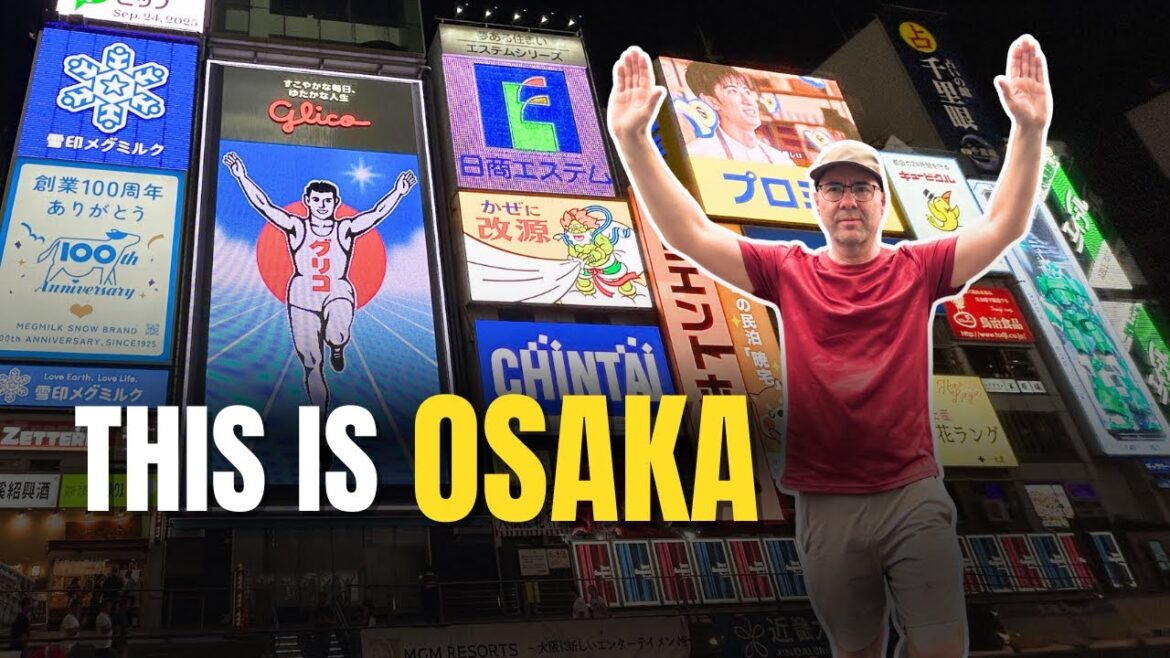 This Is Osaka 🇯🇵 | Rapi:t Express, Neon Streets & a Cat Café