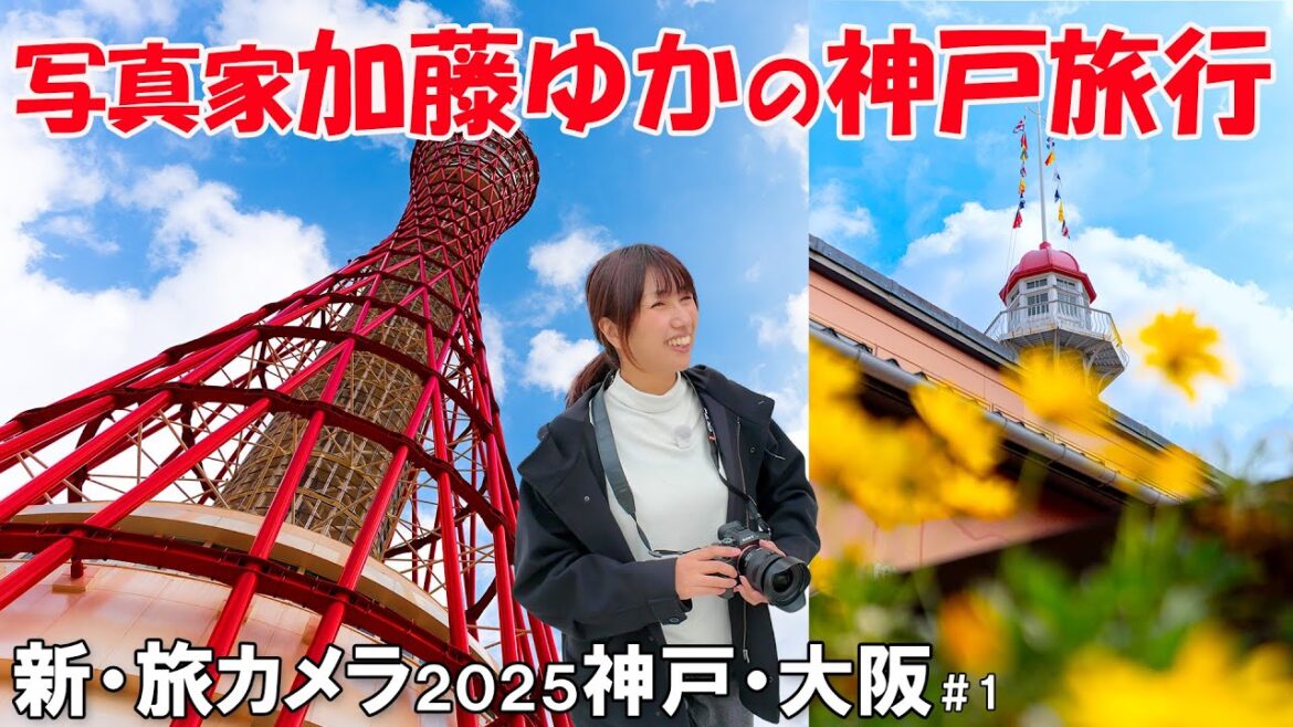 【神戸旅行】kobe trip「神戸マリンパーク・ポートタワー・モザイクをスナップ撮影」旅カメラ2025 神戸・大阪01 写真家 加藤ゆか　#a7iv #kobe  #神戸