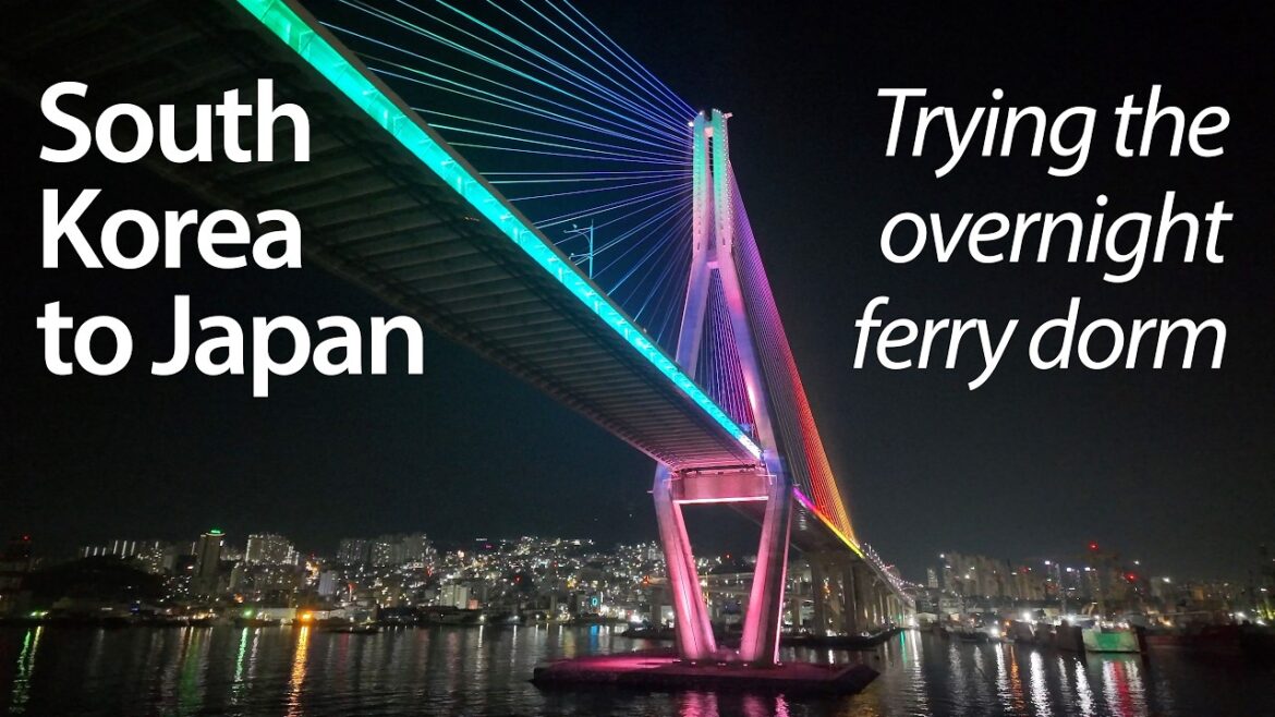 South Korea to Japan OVERNIGHT FERRY review! Camellia Busan to Fukuoka