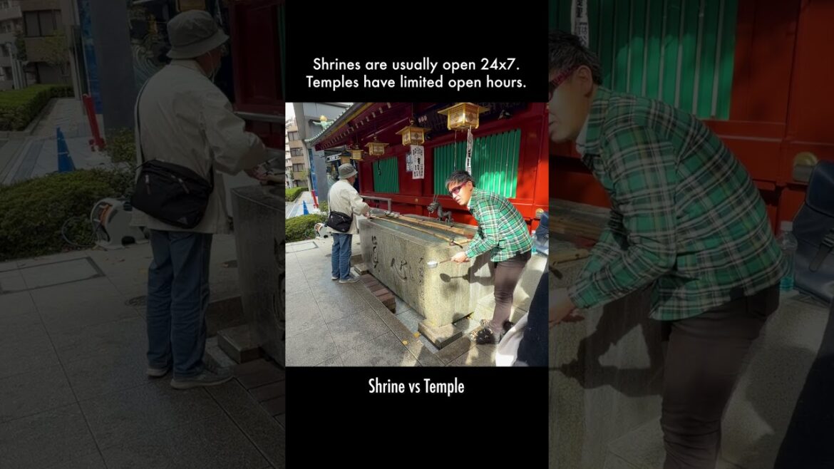 Shrines and temples are not the same #Japan