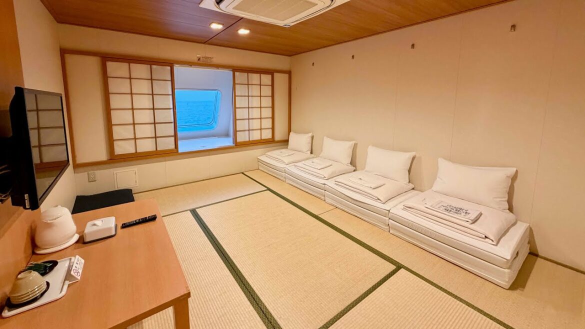 12.5 Hours in a Japanese-Style Private Cabin: Fukuoka to Osaka Overnight Ferry Trip 12.5 Hours in a Japanese-Style Private Cabin: Fukuoka to Osaka Overnight Ferry Trip