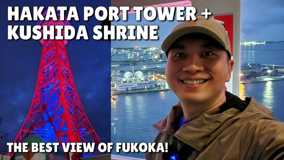Fukuoka Adventures: From Kushida Shrine to Hakata Port Tower 🌸