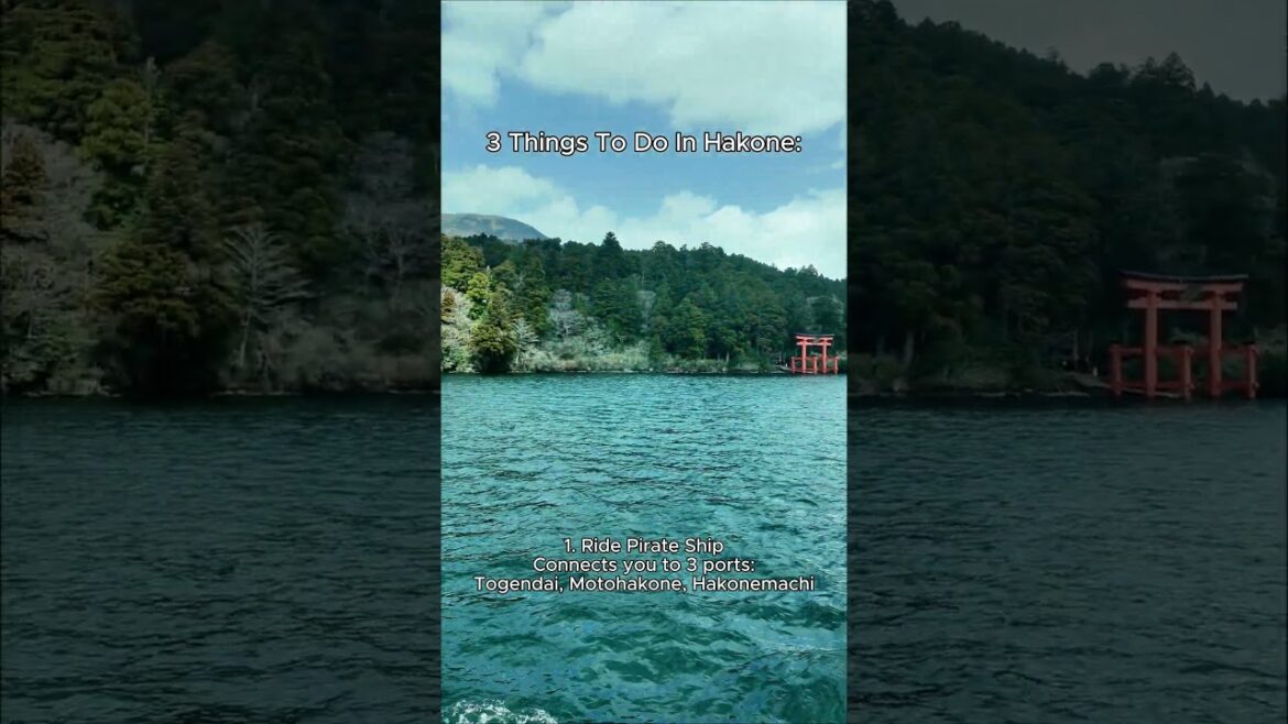 3 Things To Do In Hakone