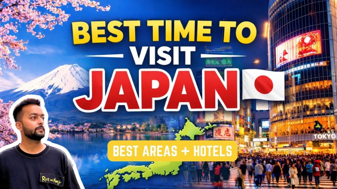 Best Time to Visit Japan 🇯🇵 + Best Places to Stay | Tokyo, Osaka, Kyoto, Kawaguchiko, Fuji