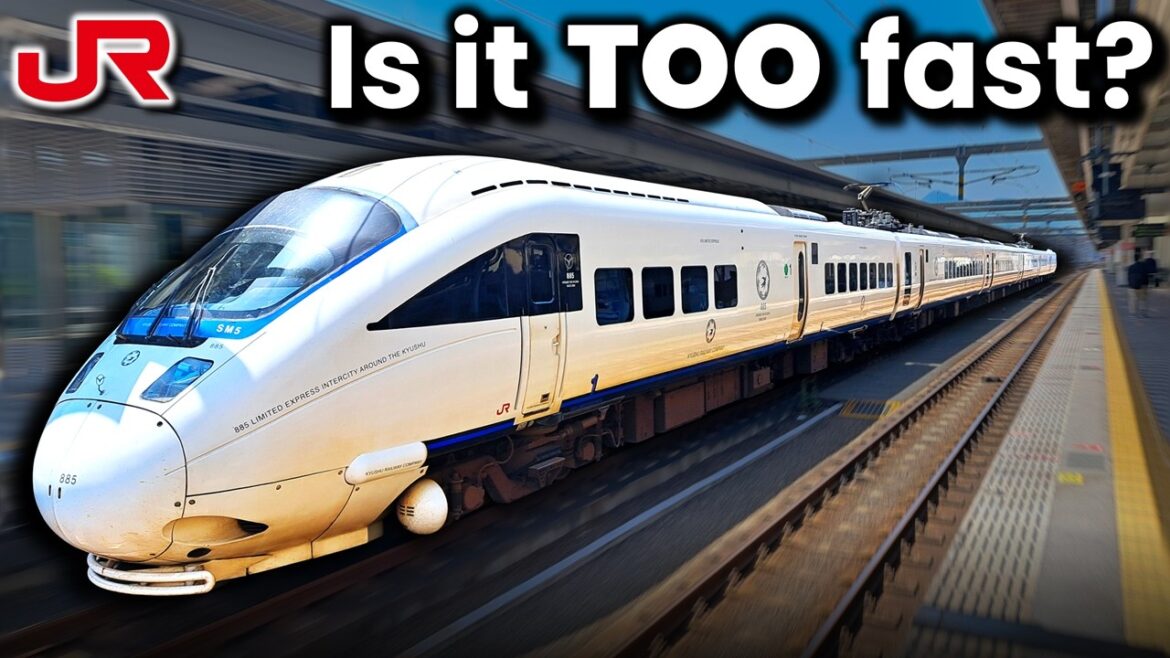 My trip on Japan’s Super SONIC train - the Kyushu 885!