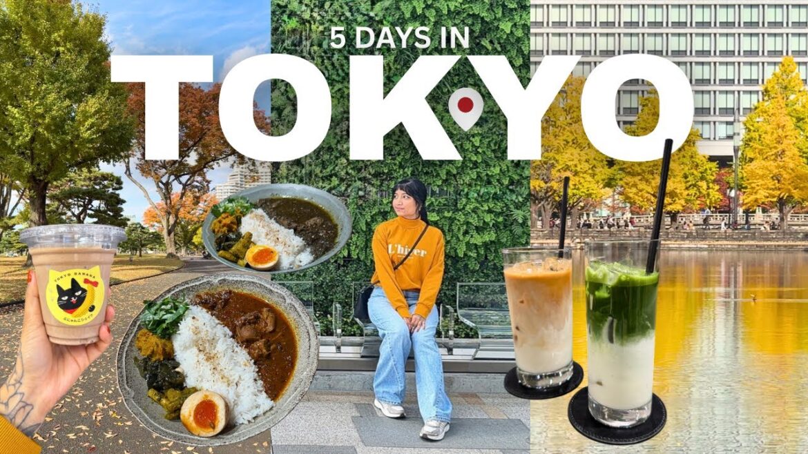 5 days in Tokyo, Japan! 🇯🇵 Tokyo's best shopping, cafes, and food spots (Tokyo travel vlog)