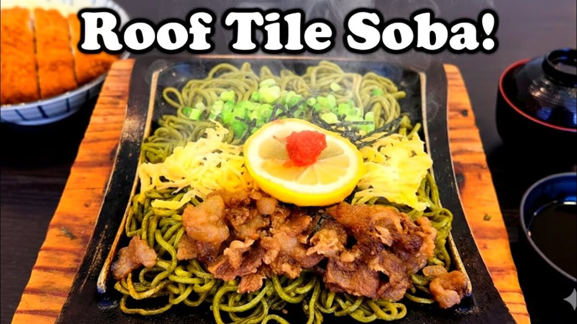 Eating Noodles on a ROOF TILE?! | Shimonoseki Food Tour