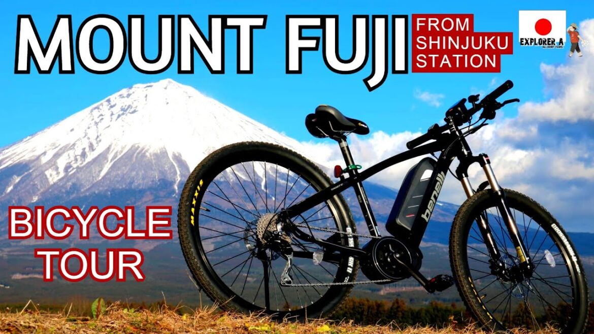 Shinjuku to Mount FUJI on Public Transport | Bicycle tour of Lake KAWAGUCHI | FUJIQ Narita Express